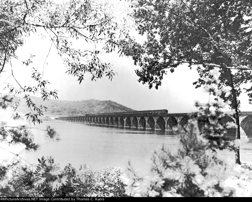 PRR Rockville Bridge, #2 of 2, c. 1938